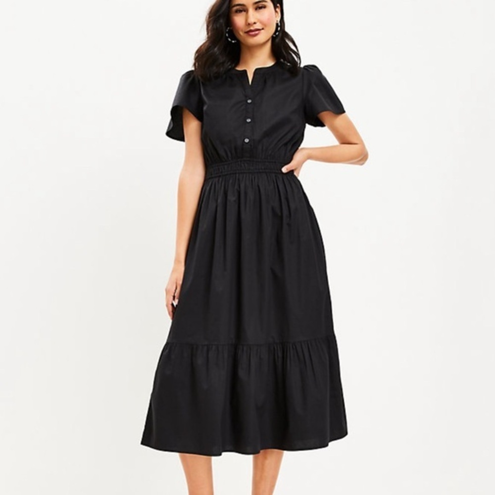 Loft midi dress. XS. NWT